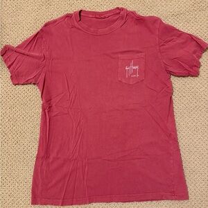 Guy Harvey Maroon Pocket Tee
